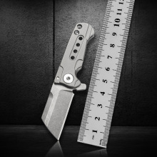 运动户外用品野营求生钛柄工具S35VN钢随身携带钥匙扣EDC工具