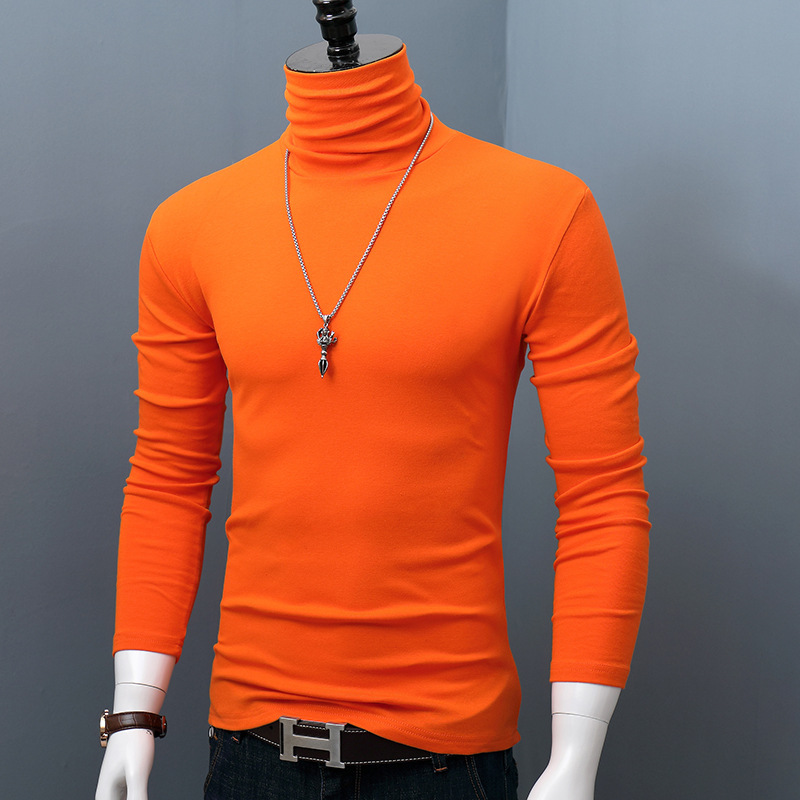 오렌지 풀 터틀넥