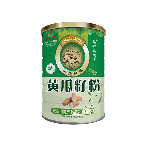 Medicinal City Huiyi Hall's Aged Dried Cucumber Seed Powder, 500g – Cooked Powder for Meal Replacement, Calcium-Boosting Nutritional Breakfast Mix, Ready-to-Mix Beverage