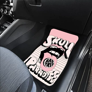 Foreign Trade Minimum Order of One Piece: Spider Anime Print Car Floor Mats, Universal Non-Slip and Wear-Resistant Car Foot Mats