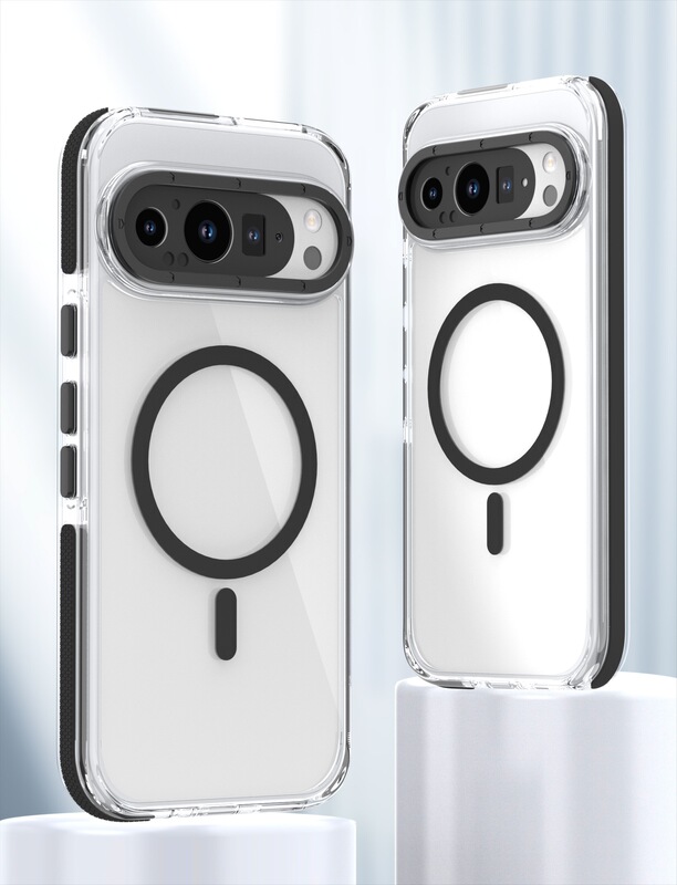Google Pixel 9ProXL-5G 2 色の携帯電話ケース Xuncai 透明 9Pro-5G 落下防止保護カバーに適しています。|undefined