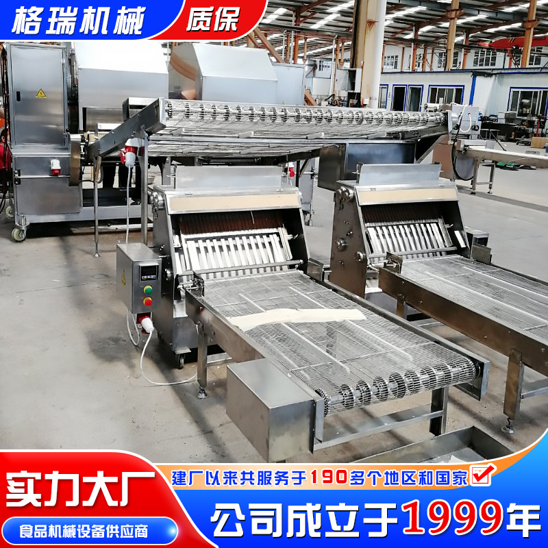 厂家现货新型春饼机 全自动滚筒式商用春卷皮机 多功能大饼成型机