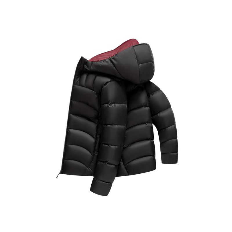 Men's Winter New Stylish Casual Hooded Duck down Short Jacket Trendy Lightweight Genuine Warm Coat