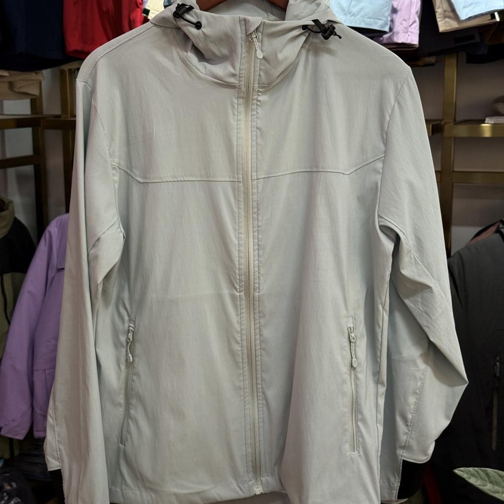 Stand Collar Thin Hard Shell Jacket Logo Outdoor Windproof and Waterproof Workwear Travel Team Workwear Jacket