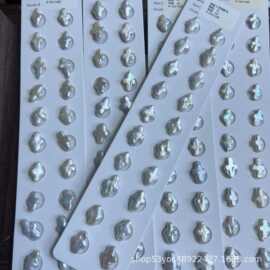 诸暨淡水珍珠十字架巴洛克异形不规则9-10mm厂家批发裸珠