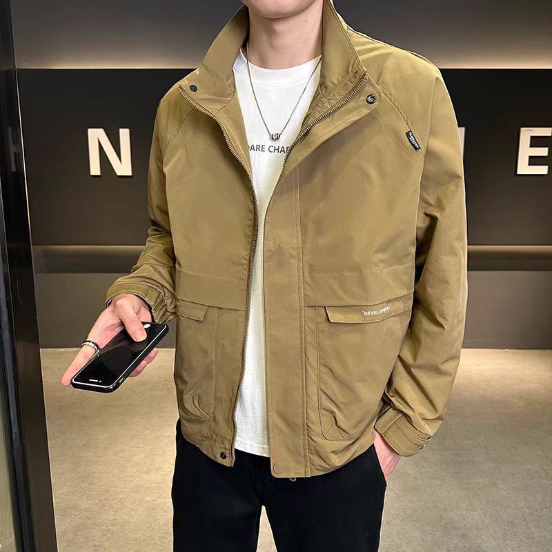 2026 春夏の新ファッションカジュアルジャケットアウトドアスポーツ防風防水多用途作業服ジャケット男性と女性のため|undefined