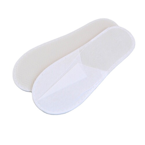 Factory of disposable hotel slippers, home and travel supplies wholesale, hotel and homestay summer breathable non-woven slippers