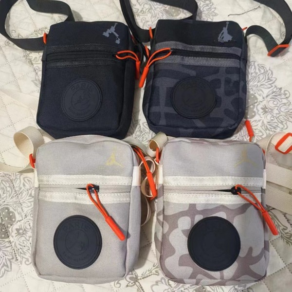 Cross-border Simple Men's Shoulder Bag Casual All-match Unisex Lightweight Crossbody Bag Trendy Brand Large Capacity Mobile Phone Bag