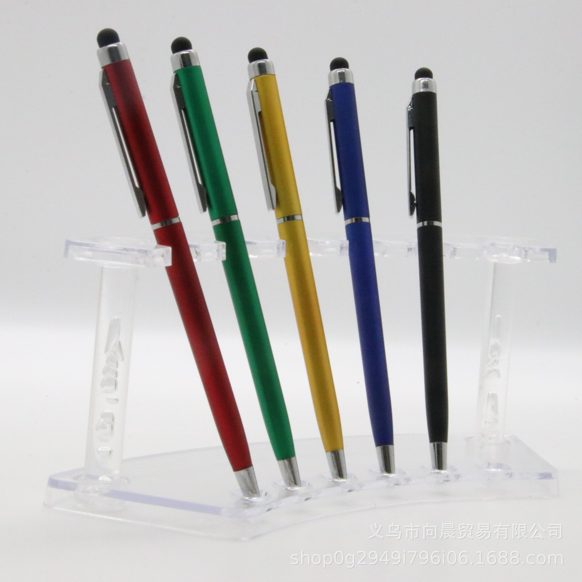 Plástico xiaogaoshi Hotel pluma con toque multifunción pluma dos en uno bolígrafo publicidad pluma promoción