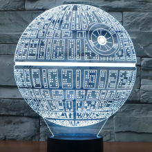 星球大战3D小夜灯床头led灯卧室灯梦幻充电迷你节能创意网红款