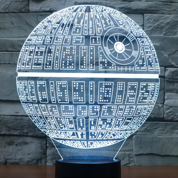Star Wars 3D Nightlight Bedside Led Light Bedside Lights Bedroom Light Fantasy Charging Mini Energy Saving Creative Internet Celebrity