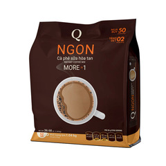 Vietnam imported specialty Q brand coffee 1040g plateau mellow three-in-one instant coffee 18g*52 pieces