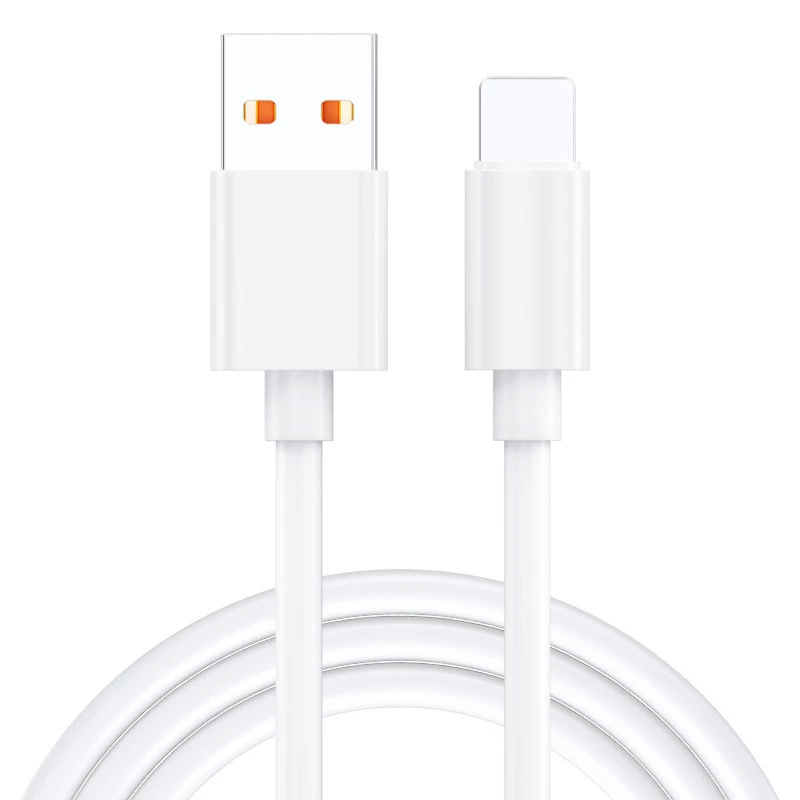 Apple, совместимый универсальный зарядный кабель для мобильного телефона, белый кабель зарядки, iPhone, 4A