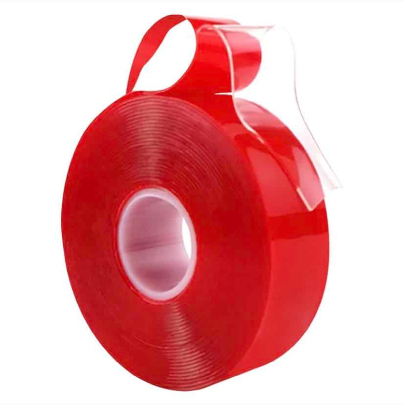 亚克力透明强力双面胶 耐高温防水挂钩双面胶 汽车摆件高粘双面胶