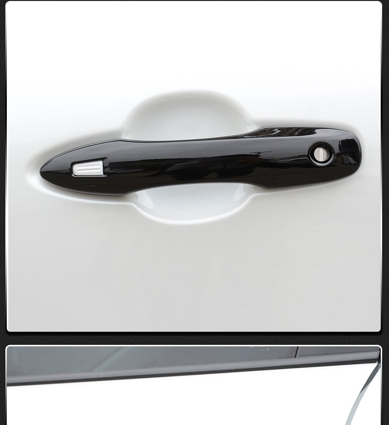 Suitable for Toyota Lingfang Door Bowl Handle Weisa Car Door Handle Scratch Protection Door Wrist Sticker Exterior Decoration Modification Accessories