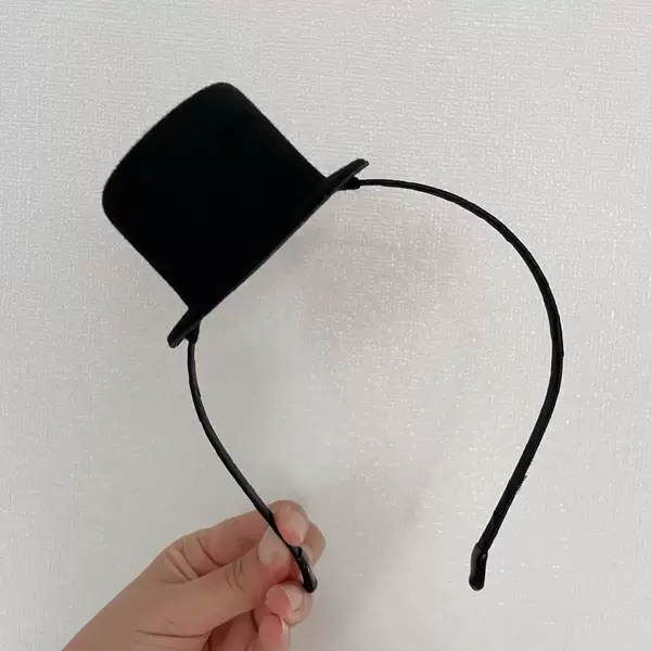 Foreign Trade Hair Accessories Amazon Halloween Hat Headband Carnival Party Headband Small Top Hat Holiday Party Headwear