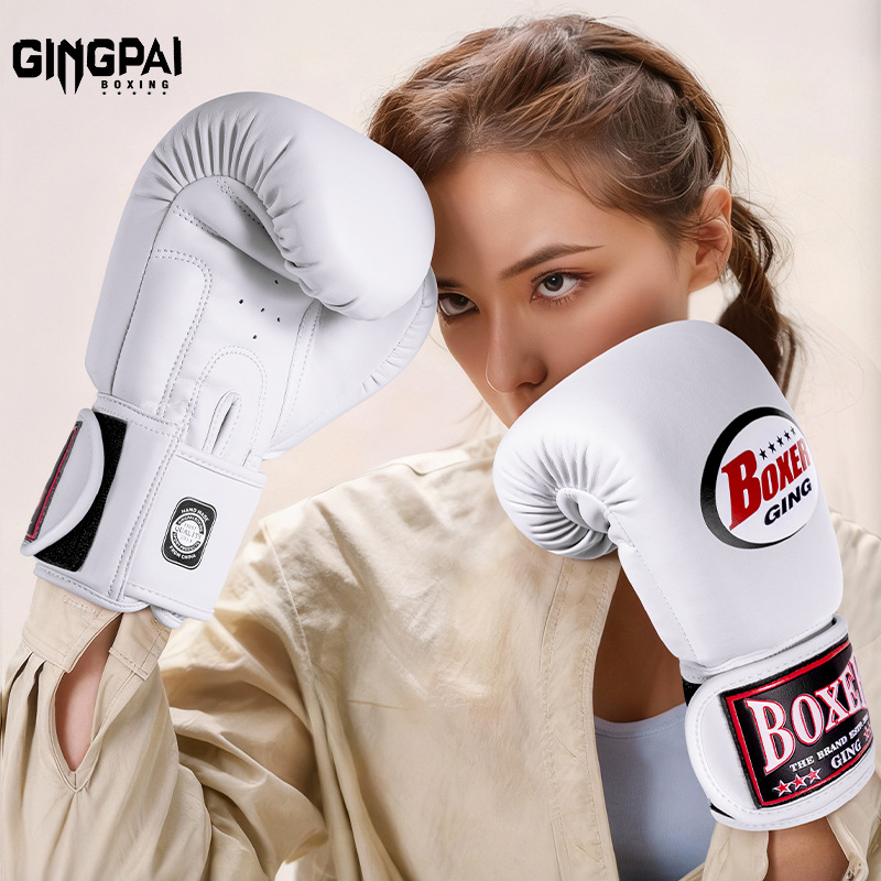 Boxing Gloves for Women, Muay Thai Fighting Gloves, Men's Professional Actual Sandbag Fighting Gloves for Adults and Kidsren Training Sanda