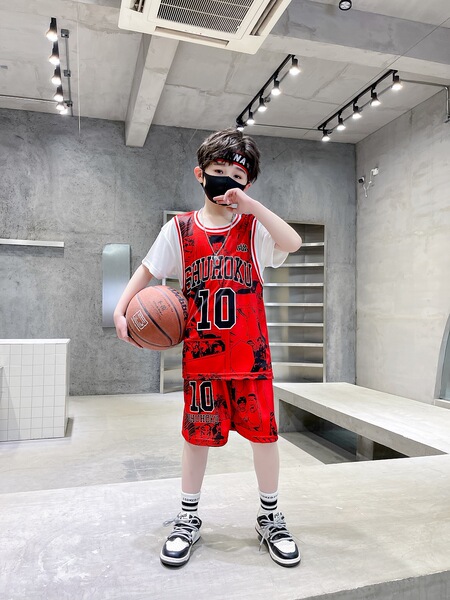 Children's basketball uniform