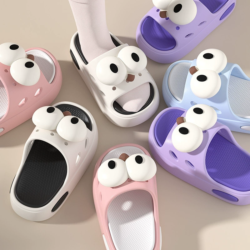 Детские холодные шлепанцы Летний мультфильм милые мужчины и женщины