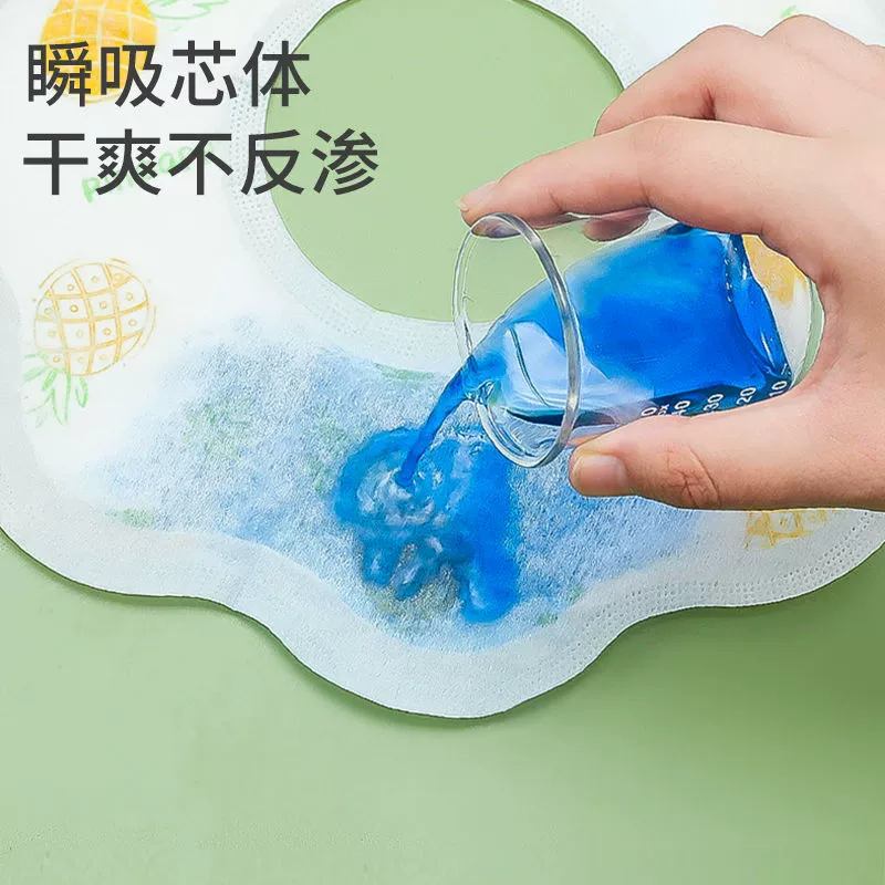 Disposable children's eating bib, waterproof scarf for baby