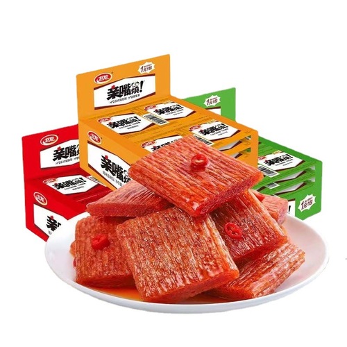 Wailong Qinzui Shao Box 24g*20 Strips 40 Pieces Spicy Mixed Flavor Chongqing Style Internet Snack Office Snack