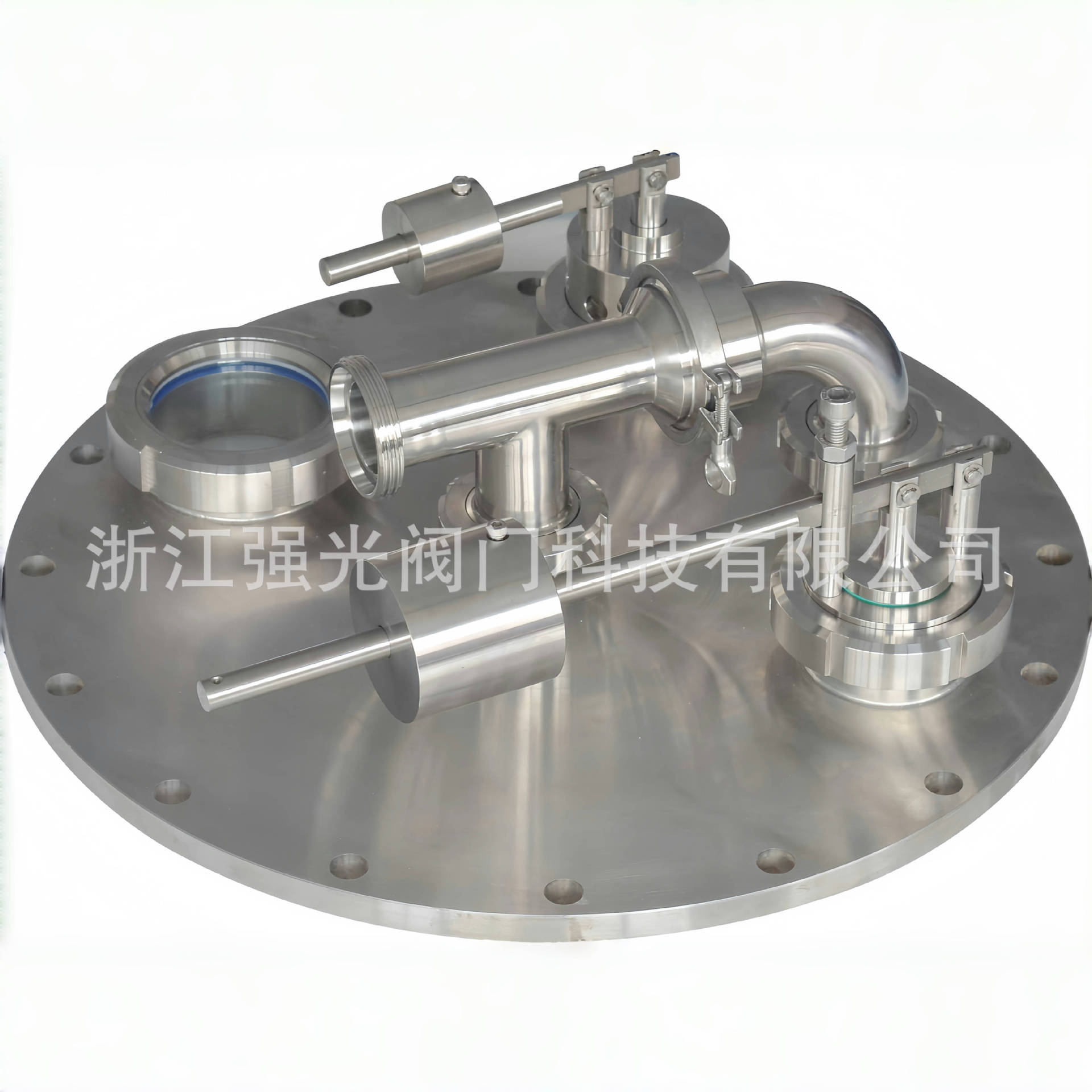 304/316L大型室外啤酒发酵罐卫生级食品级不锈钢罐顶安全装置