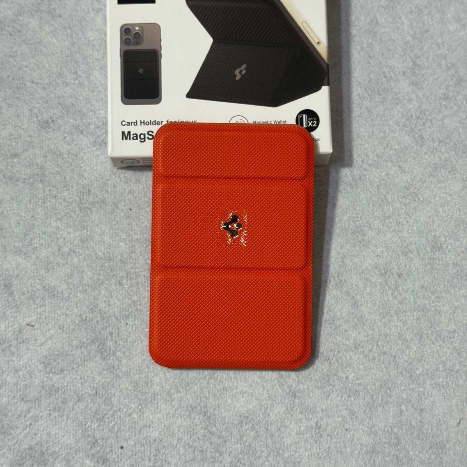 Business Magnetic Card Holder para Magsafe Apple Spigen ID Card Holder Viajes de negocios