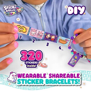 Educational Toys Flash Beaded Bracelet Tape Bracelet Sticker Super Mini Tape Paste DIY Fashion Processing Customization
