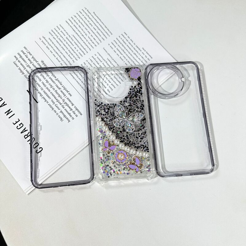 Peru's Best-Selling Cell Phone Case Suitable for iPhone 13, Chanel-Style Resin Ip15 Waterproof Pattern Back Cover