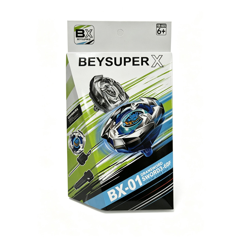 Juguetes giroscópicos de explosión de aleación generación de batalla BX serie de lanzadores de rotación de guerra de niños caja de regalo