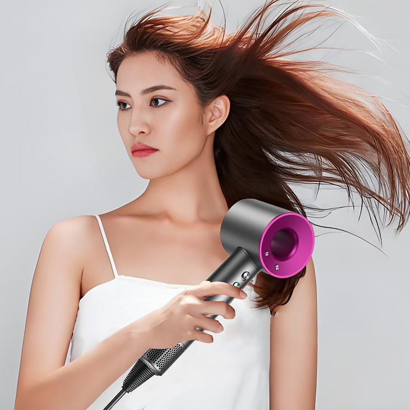 High-speed hair dryer Huaqiangbei leafless negative ion high-power household hair salon dedicated cross-border blowing magnetic suction ram