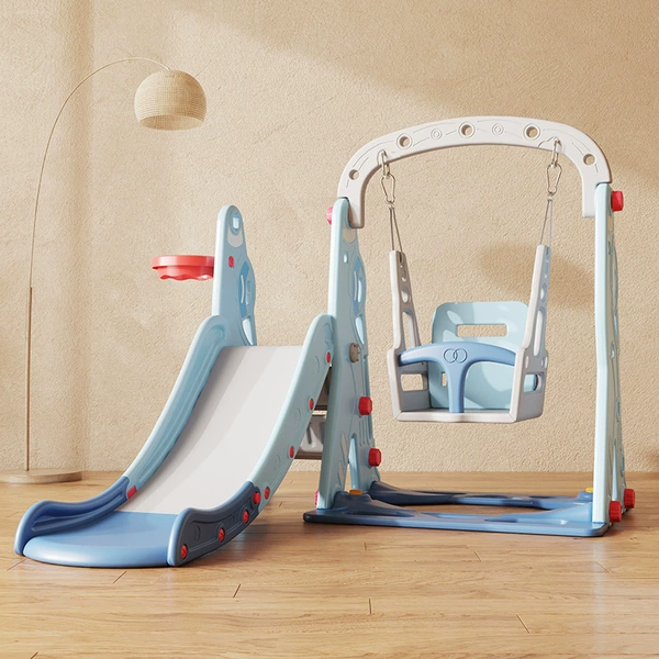 Blue airplane, increased thickness, three-in-one