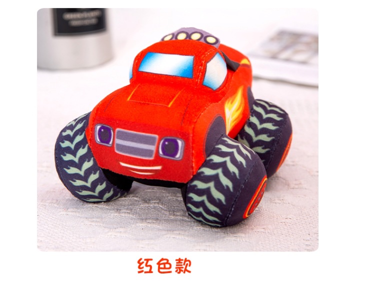 Manufacturer Wholesale Off-Road Vehicle Plush Toy Car Pillow Cute Doll Little Boy Birthday Gift Claw Machine Prize