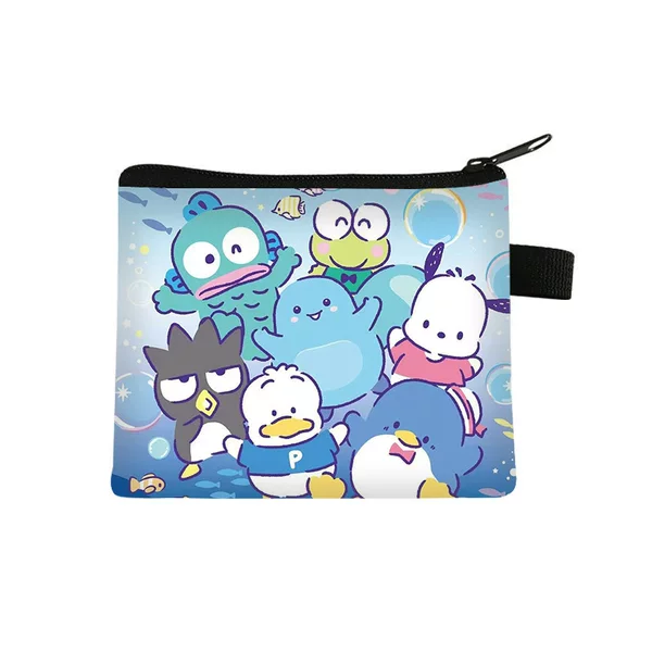 Cross-Border New Penguin Sam Coin Purse for Students and Children Cute Cartoon Large Capacity High-Value Storage Bag Batch