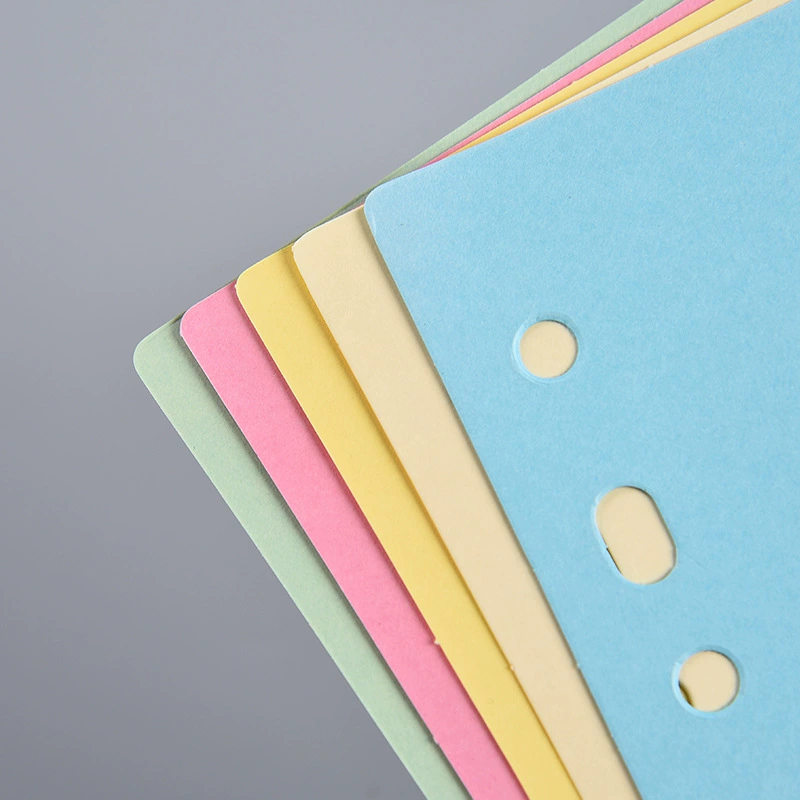 Factory wholesale creativity, simple color handbook separate page live page partitions A4A5 quotation board matte plastic sheet
