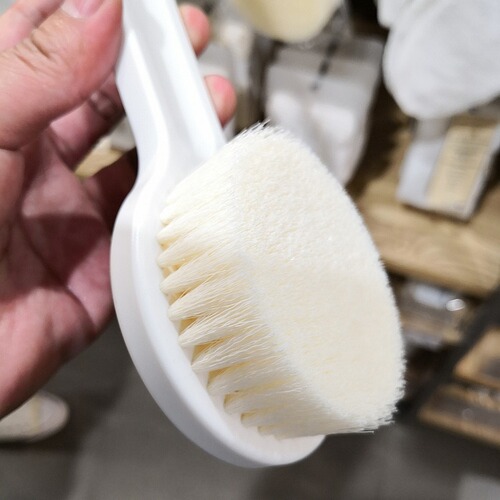 Japan's MUJI Muji same style bath brush long handle soft hair bath brush back rub back brush bath artifact