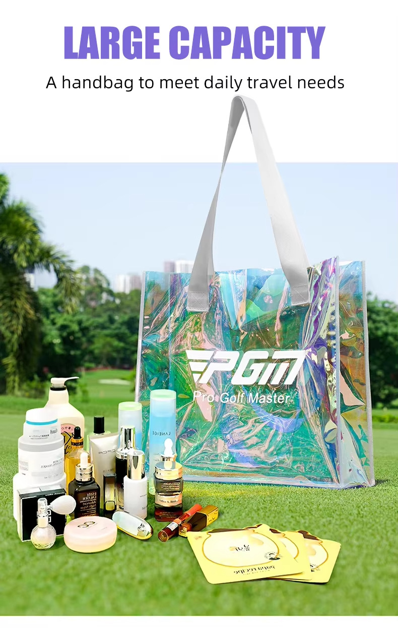 Túi tote nữ PGM siêu nhẹ chống thấm nước, dùng đựng đồ golf và du lịch — Túi tote Symphony [siêu nhẹ và di động/không thấm nước/dung lượng lớn] SOB020 chi tiết 28