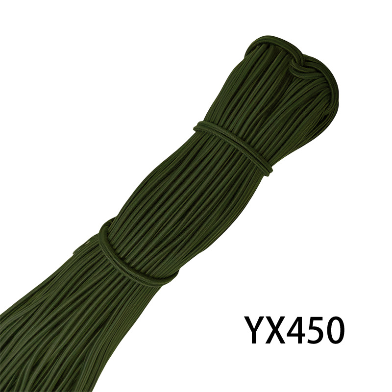 Cordón Elástico Redondo 2.5mm de Látex y Caucho, Alta Elasticidad, para Accesorios de Ropa image 139
