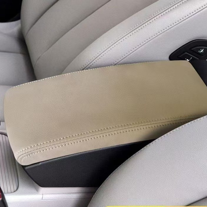 Suitable for Volkswagen Passat B6 B8 Magotan Armrest Box Cover Armrest Box Lid Protective Cover Special Protective Leather Cover