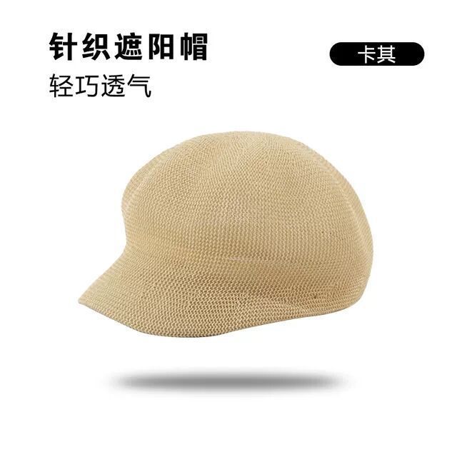 여성용 여름 한국 스타일 팔각모자, 다용도 통기성 여행용 햇빛 가리개, 자외선 차단 여성용 캡, 도매, 해외배송