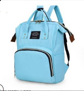 Bolsa de momia de fábrica de gran capacidad mochila de moda multifuncional bolsa materna e infantil nueva botella de alimentación de maternidad mochila de pañales al por mayor