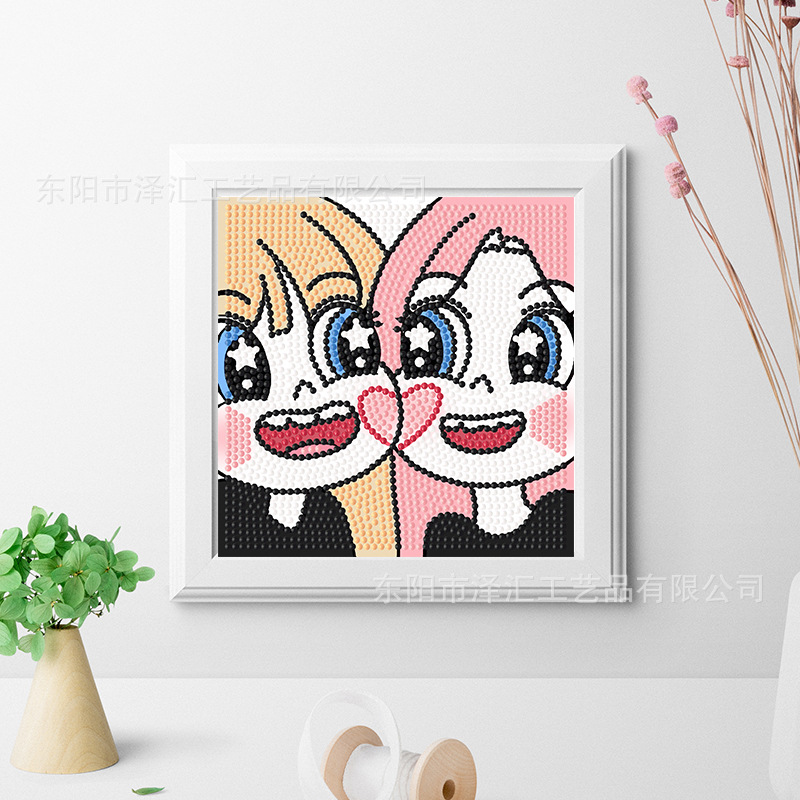 Nuevos niños 5d educativos rhinestone pintura hecha a mano DIY diamante pintura juguete creativo dibujos animados princesa serie image 25