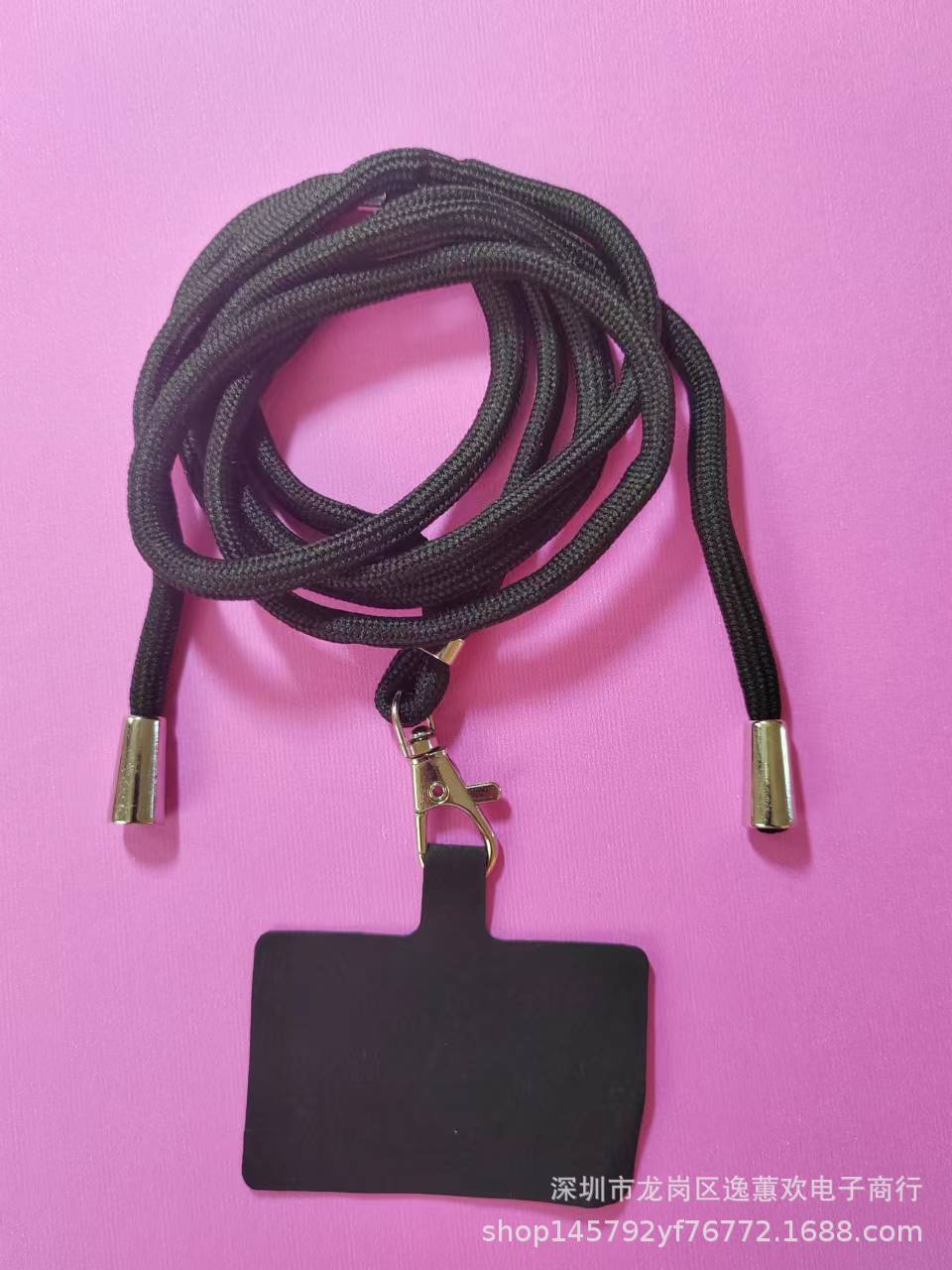 Cordón de teléfono móvil universal cuerda de cuello ajustable desmontable crossbody moda largo Internet celebridad TikTok Halter cuerda anti-perdida