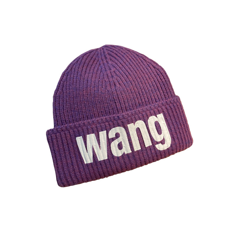 Bonnet en laine tricoté pour enfants, chapeau Ruffian 2024, nouveau bonnet pour hommes automne et hiver_voghion.com