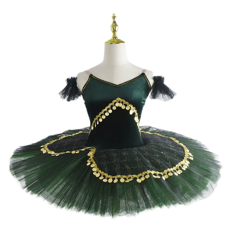 Детский балетный костюм для выступлений, профессиональный костюм для девочек, юбка-пачка «Лебединое озеро», сценический костюм в европейском и американском стиле
