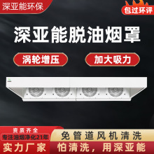 大吸力商用厨房油烟机排烟净化器酒店学校单位食堂厨房抽油烟烟罩
