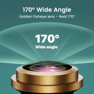 night vision waterproof fisheye — Vehicle camera