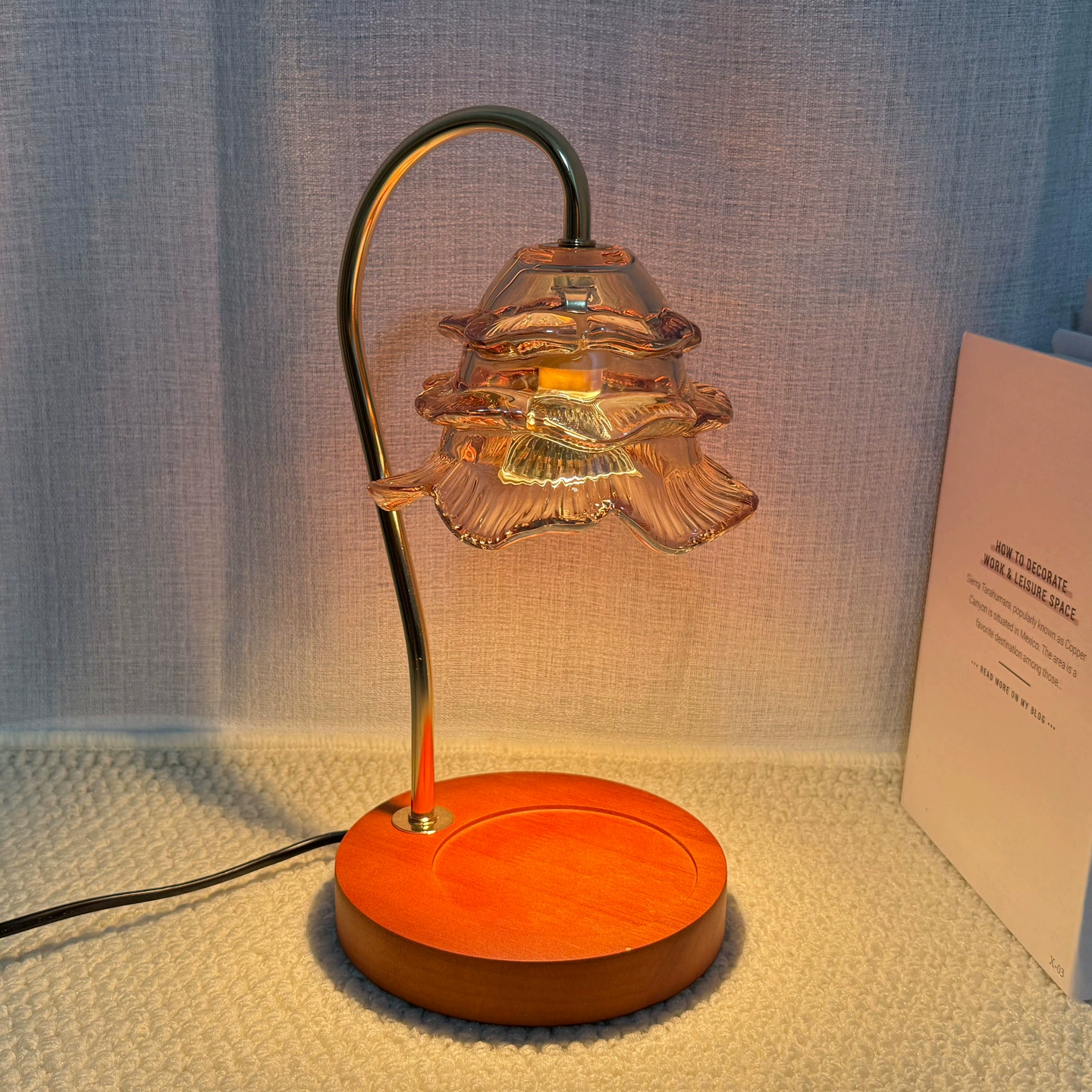 Aromatherapy, table lamp for bedroom, Birthday gift
