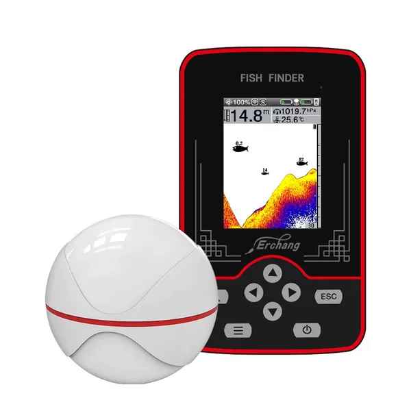 Fishing sea fishing fishing supplies underwater wireless fish finder mobile phone 3D smart visual HD sonar fish finder