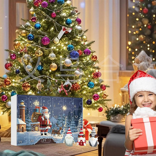 Cross-Border New Product 2024 Christmas Gnome Advent Calendar Gnome Advent Calendar